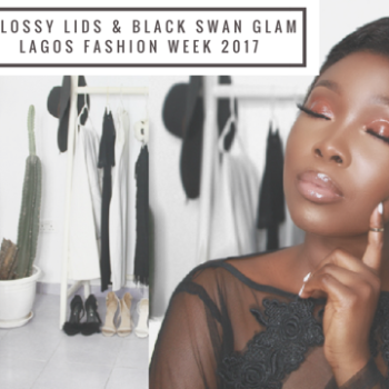 Glossy Lids & Black Swan Glam for LFDW by IamDodos