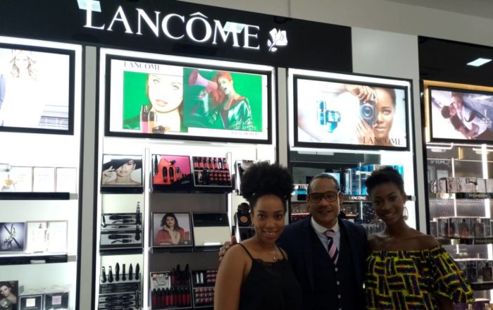 A Day with Lancôme's International Trainer David Coranson-Beaudu at the Beauty Bar by Essenza