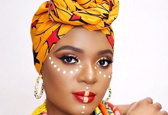 A Tutorial for the Culture! Ankara Inspired Makeup by Omabelle