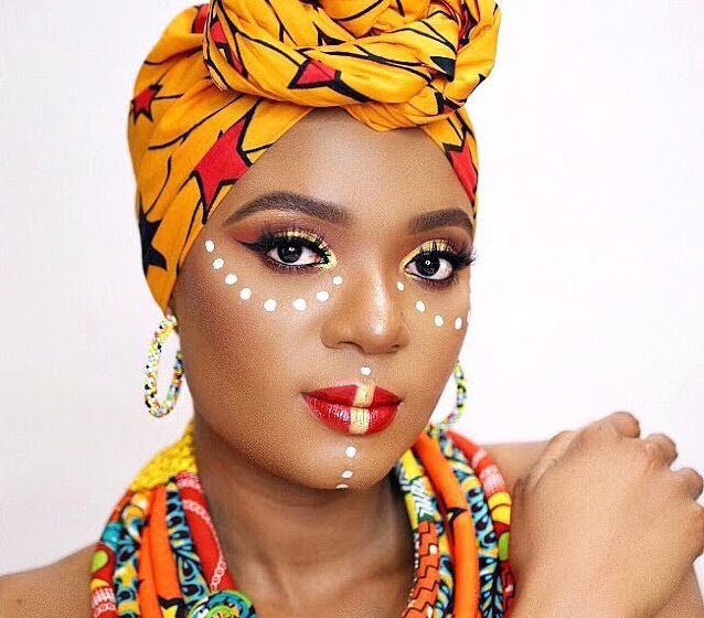A Tutorial for the Culture! Ankara Inspired Makeup by Omabelle