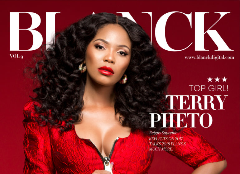 Terry Pheto is Our Favourite South African Cover Girl this Christmas