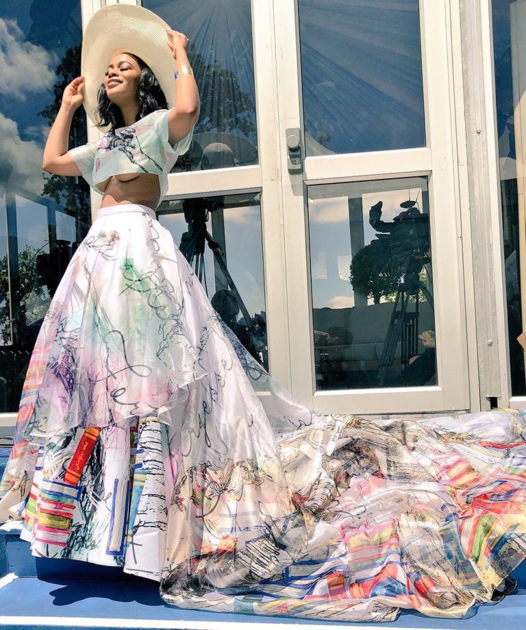 We're Obsessing Over Nomzamo Mbatha's Outfit to #LQP2018