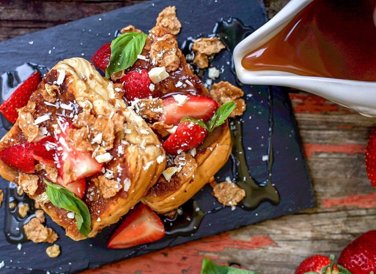 Every Day is Valentine's Day with this French Toast Recipe by Wovenblends