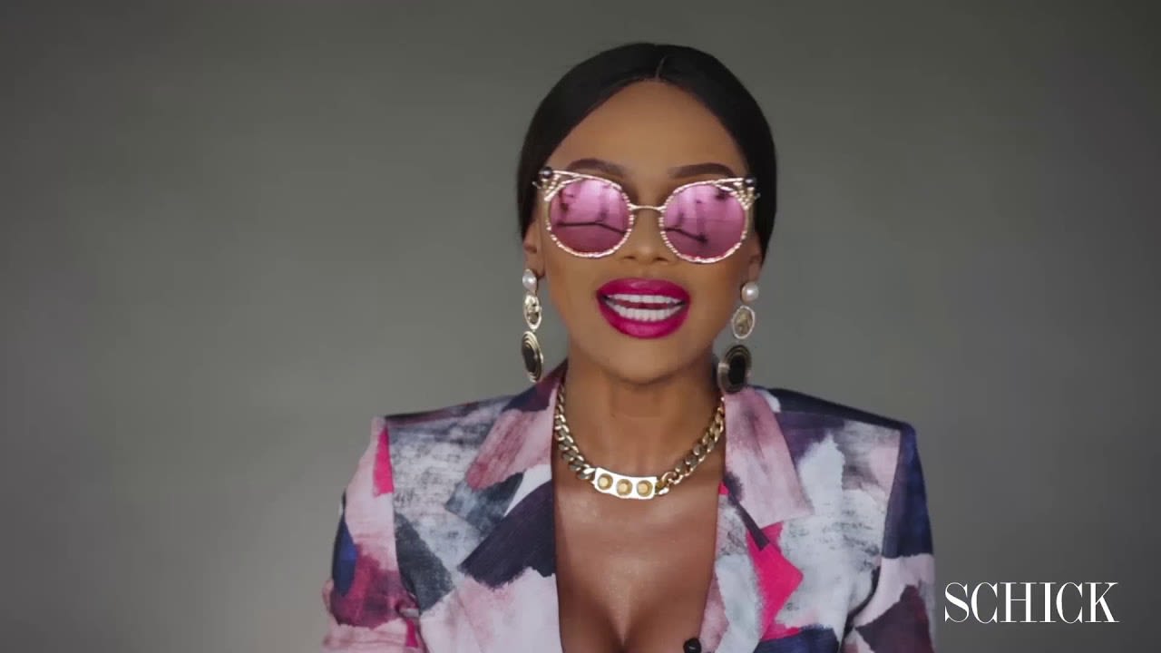 Schick Magazine Cover Girl Bonang Matheba Keeps Wowing Us! This SA Star Speaks Yoruba?