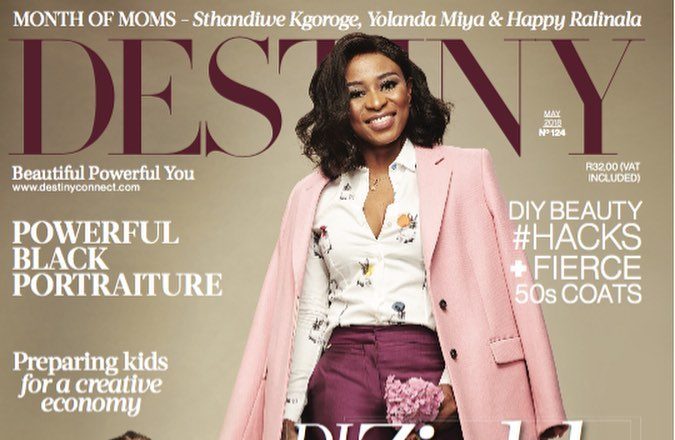 Super Cute: DJ Zinhle & daughter Kairo are Destiny Magazine’s May 2018 Cover Girls!