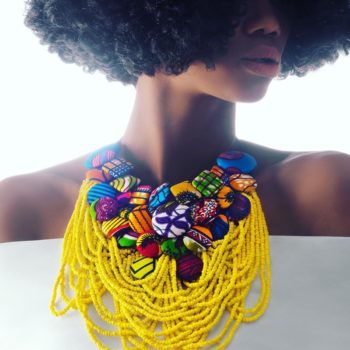 These Christie Brown Ankara Necklaces Make The Ideal Statement Piece