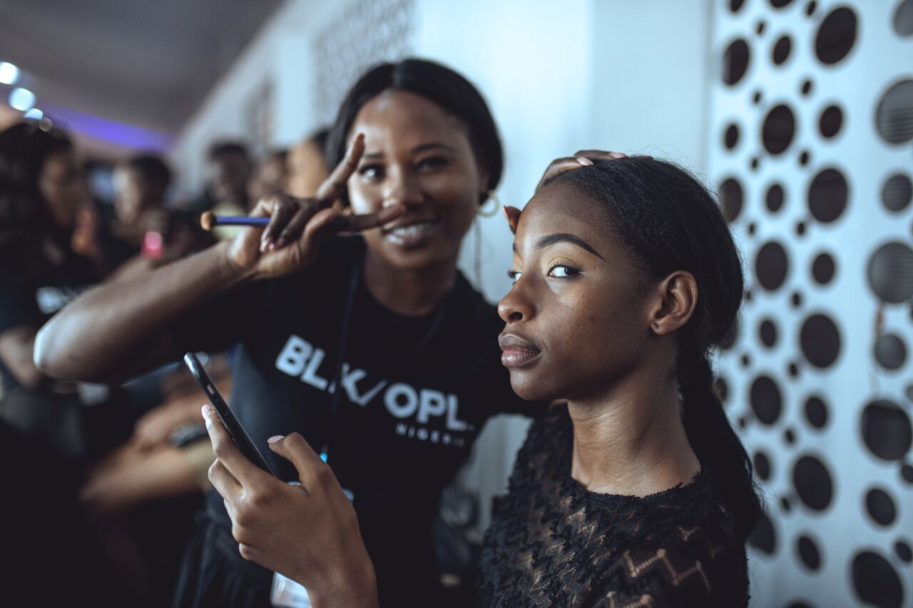 All The BTS Beauty Moments From BLK OPL At #LBFW2018