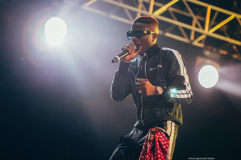 Wizkid rocks N2.3million jacket to Starboy Fest (Video)