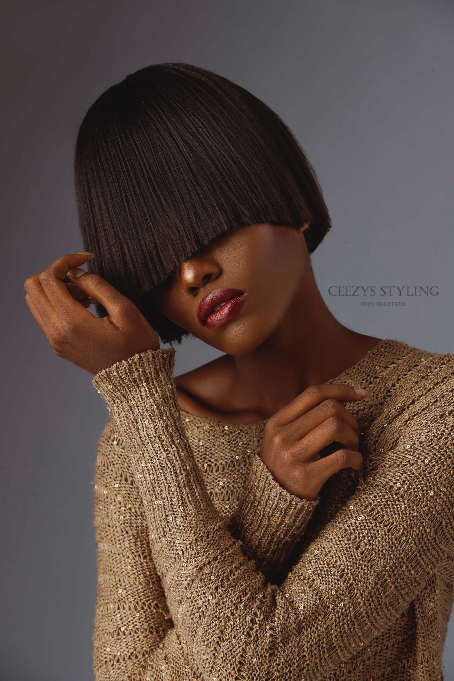 This Out-Of-The Box Editorial By Ceezys Styling Is Lowkey #ShortHairGoals