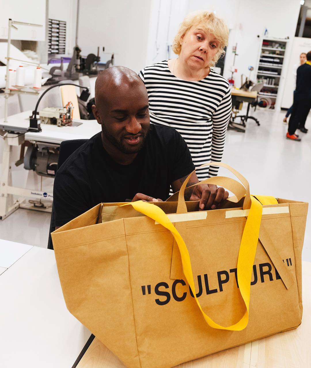 Vintage Markerad chair by Virgil Abloh for Ikea Off-white in 2023