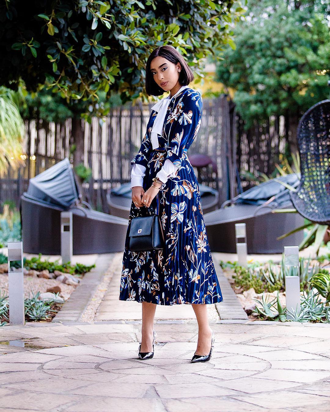 Sarah Langa Gives Us Feminine Outfit Ideas That Are Also So Fierce