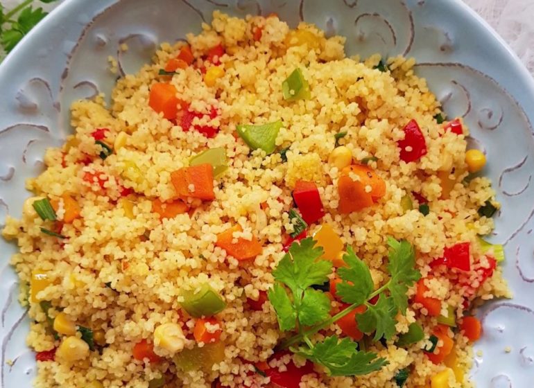 This Healthy Vegetable Couscous Recipe is a Guaranteed Hit!