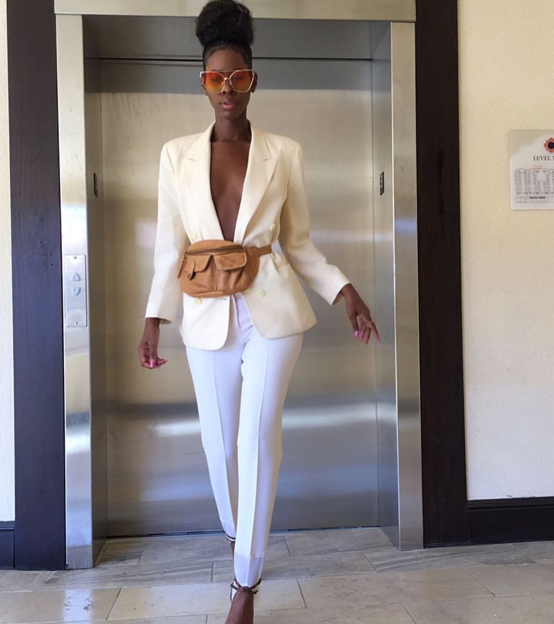 THE BEST WAY TO STYLE A WHITE PANT SUIT - Lagos City Chic by Mary Edoro