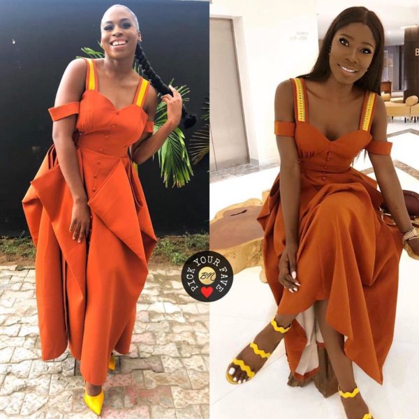 OG Okonkwo & Zina Anumudu are Twinning in This Style Temple Dress | BN ...