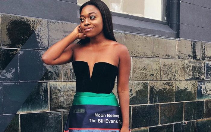 Outfit Inspiration - Fisayo Longe Shows Us The Right Way to Wear a Graphic Skirt