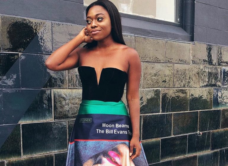Outfit Inspiration - Fisayo Longe Shows Us The Right Way to Wear a Graphic Skirt