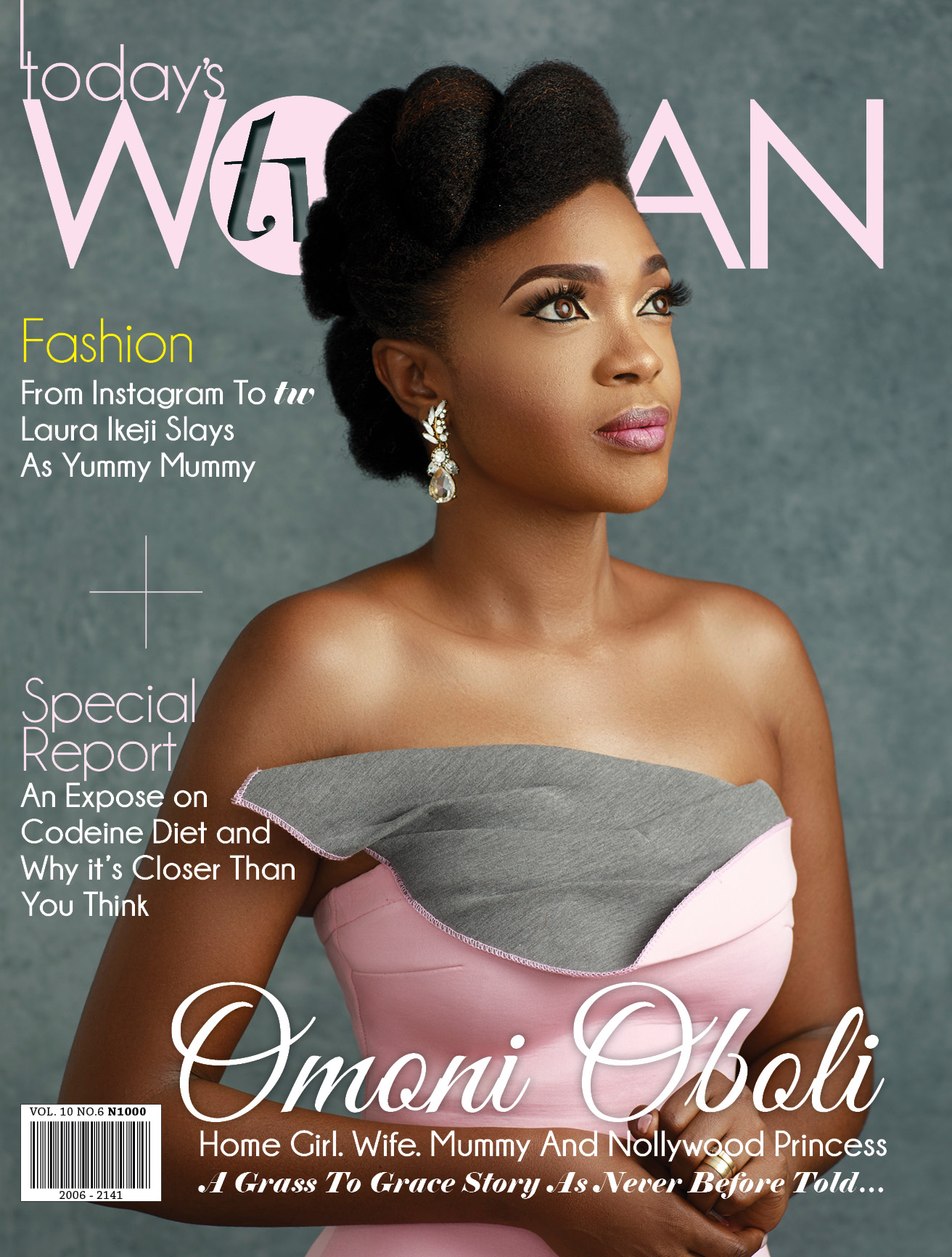 #GirlBoss! Omoni Oboli is Every Woman on the Cover of TW's June Issue