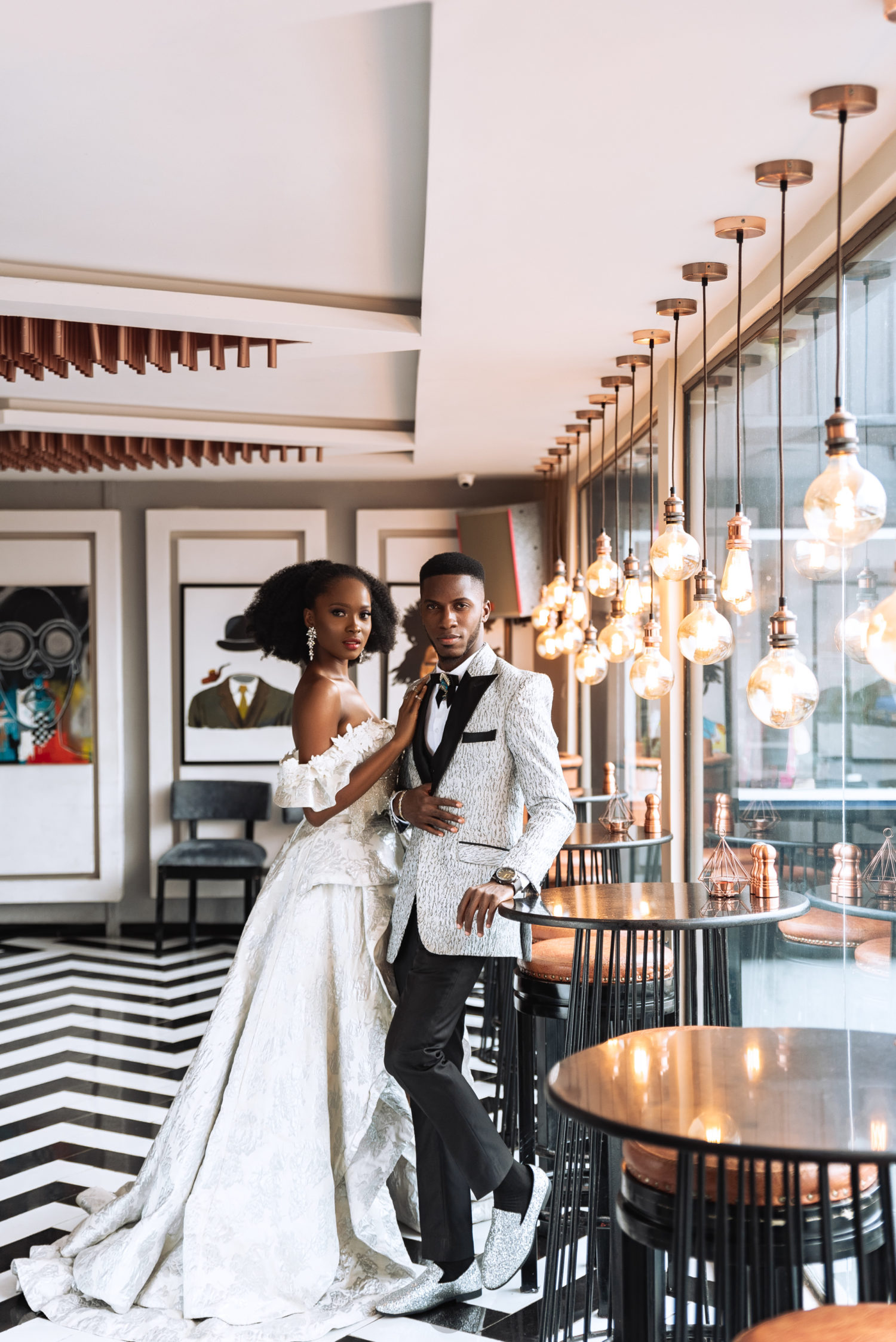 This Akin Faminu and Jemima Osunde Fashion Editorial is ALL the Pre-Wedding Inspo you Need