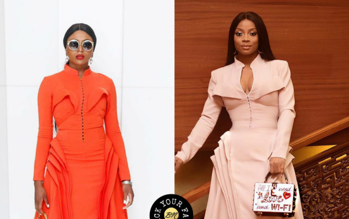 stephanie coker anad toke makinwa dressed in style temple