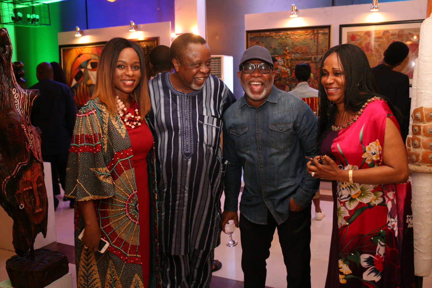 Inside the Lagos Art Auction 2018 Preview & Cocktail Night at the TKMG Auction House