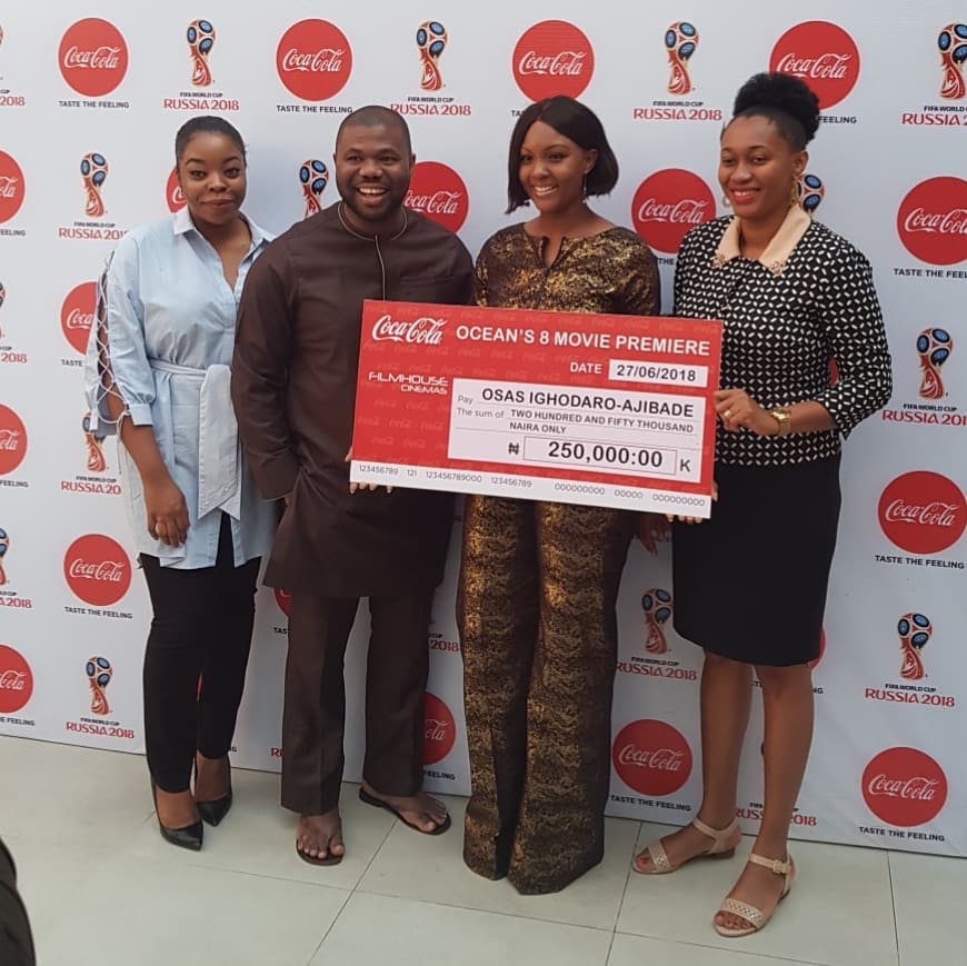 The Winners of the Ocean’s 8 Premiere N750,000 Prize Are In—See Who Made the Cut