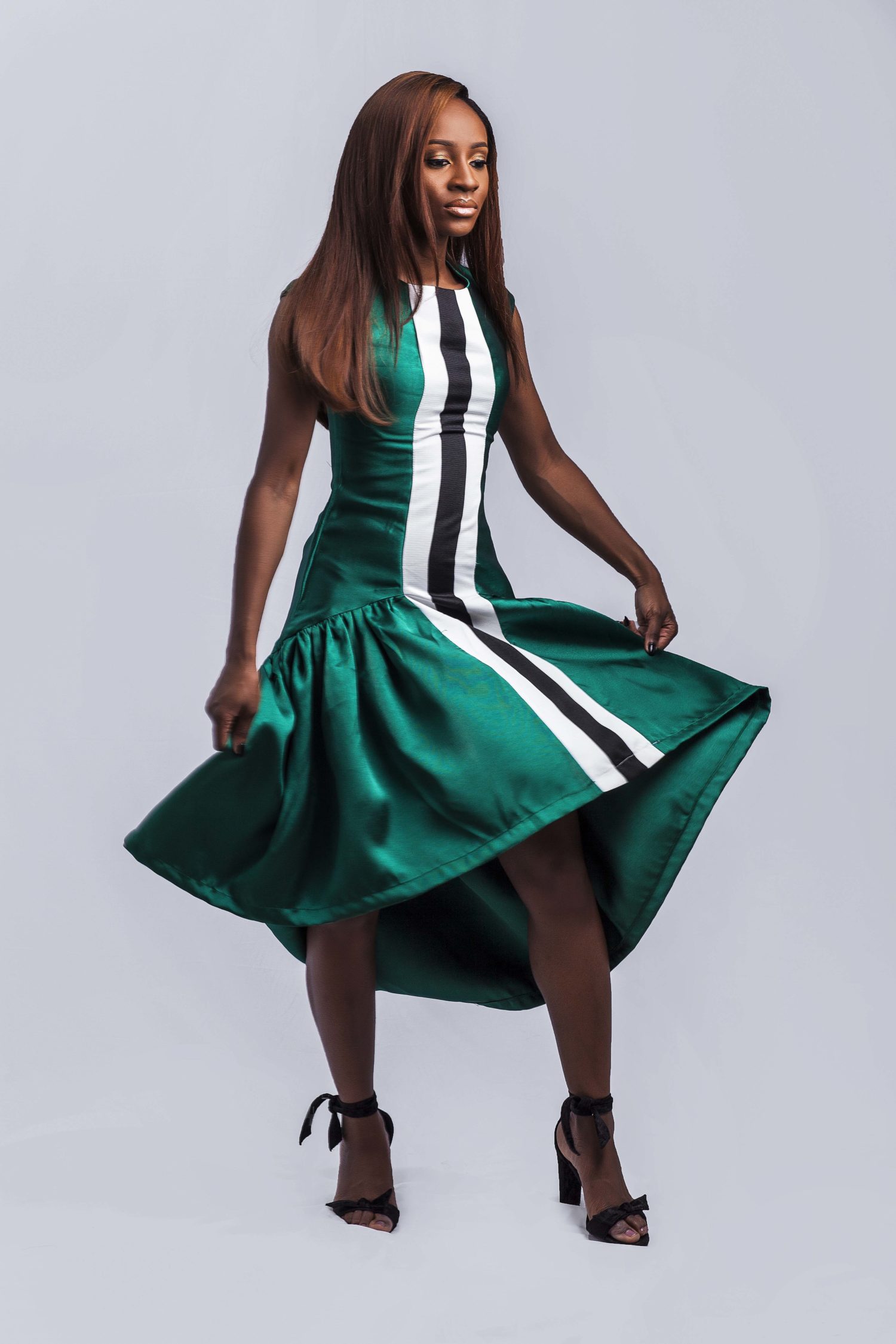 Big Brother Naija Star Anto Lecky Works It In Ayaba Woman’s New Collection