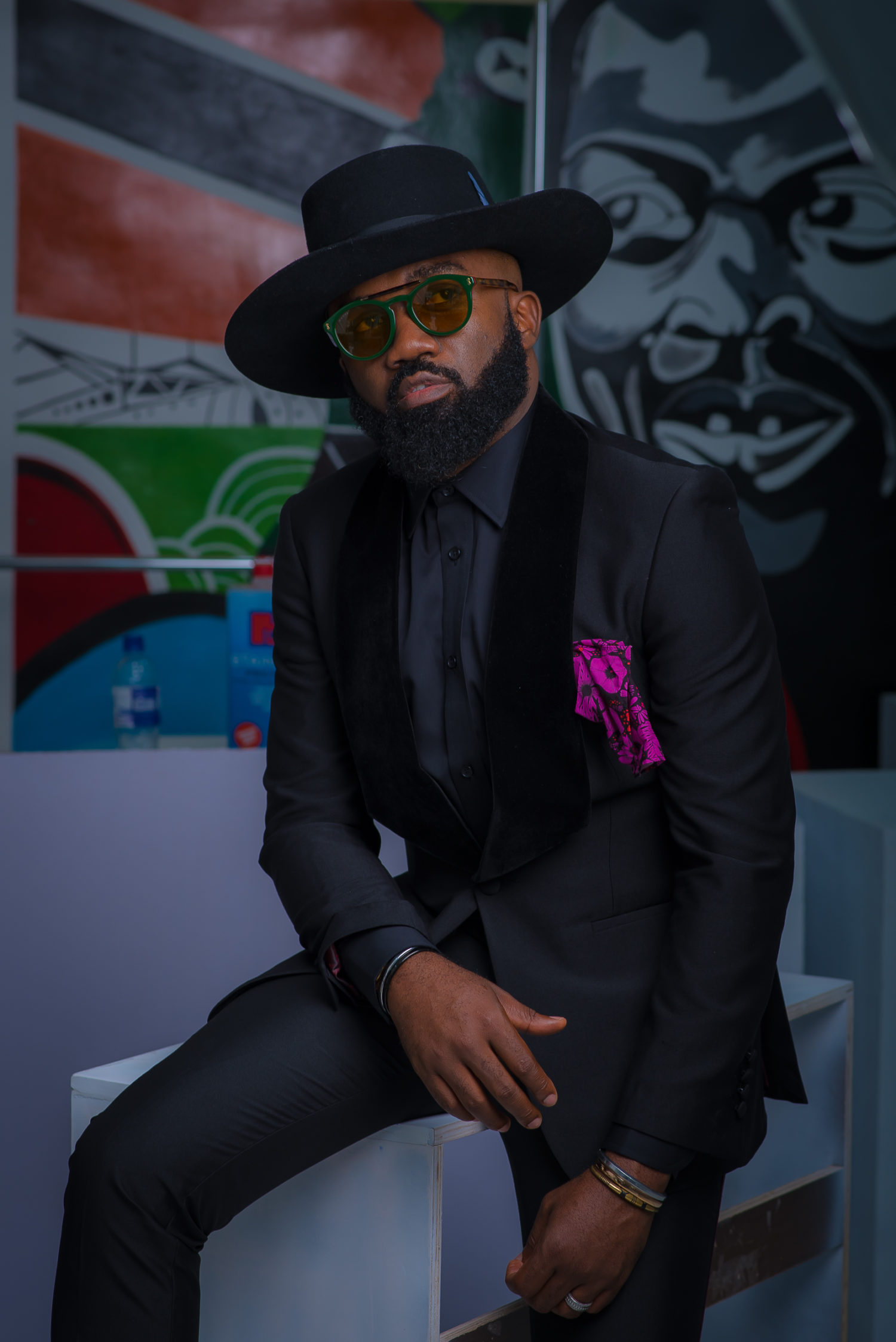 Noble Igwe Styles Timeless David Wej Designs in A Contemporary Way