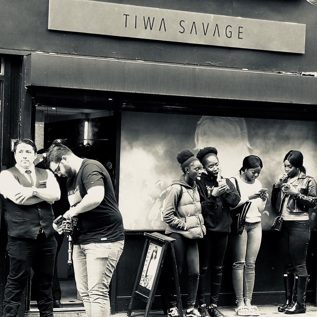 tiwa-savage just dropped her new merch in London