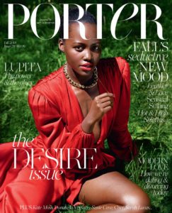 Lupita Nyong'o Shines in FW18 Gucci on the Cover of Porter Magazine ...
