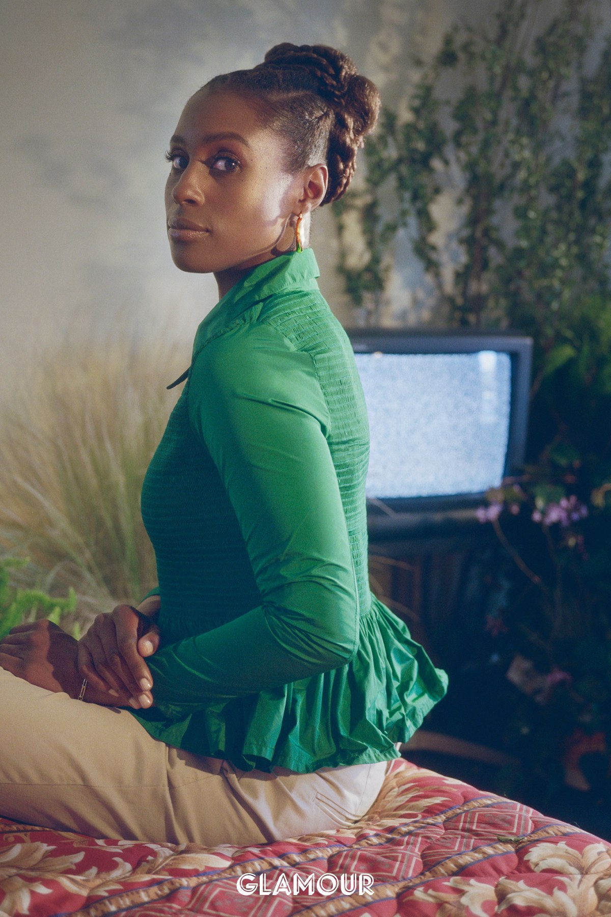 Issa Rae Is Faultless On The Cover Of Glamour Magazine October Issue