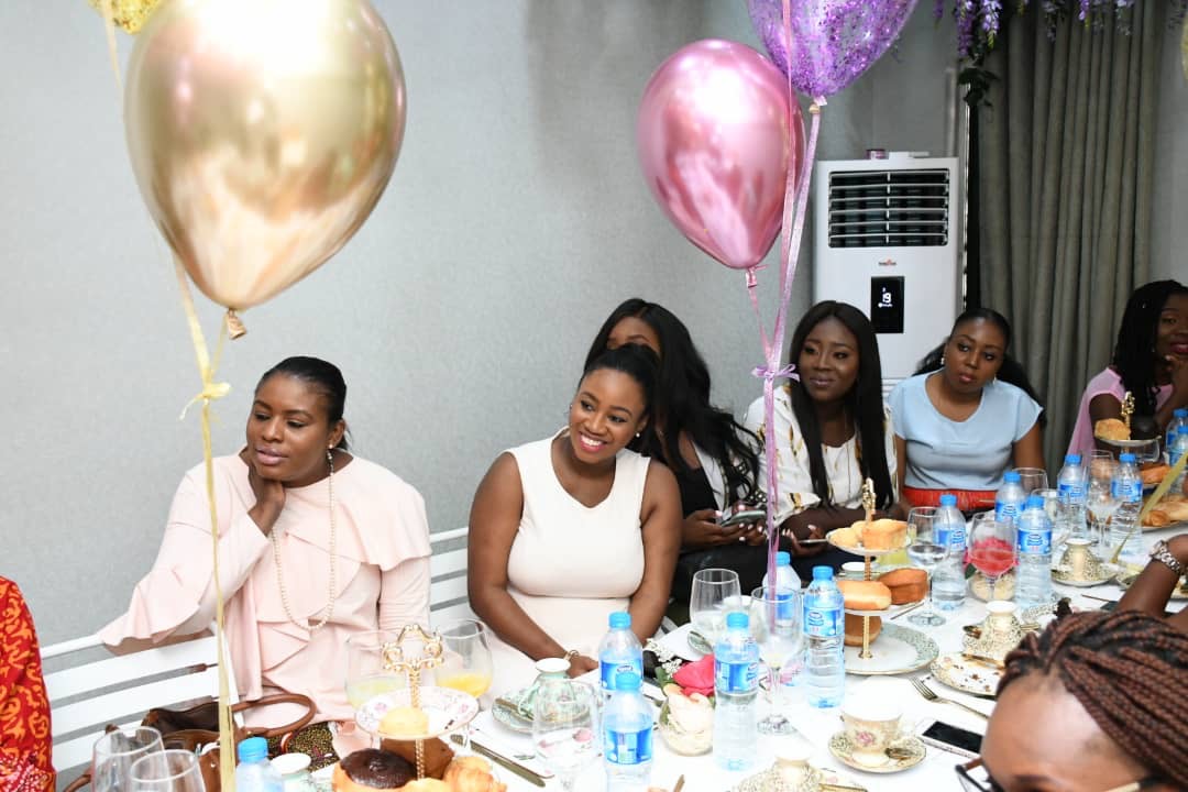Inside ShredderGang Founder, Bunmi George’s Fancy Tea Party With Top Lady Bosses