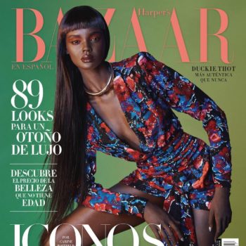 Duckie Thot is Stunning On The September Cover Of Harper's Bazaar en Español