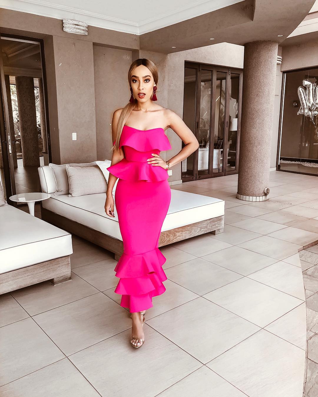 You Would Love Sarah Langa and Lungile Thabethe's Take On This Cute Dress By Fashion Never