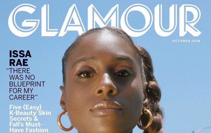 Issa Rae's Glamour Magazine cover