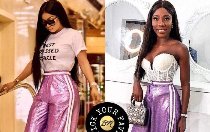 Toke Makinwa and Og Okonkwo Just Debuted The Chicest Sequin Pant of The Season!
