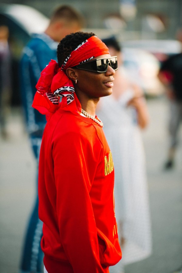 You Need to See Dave Benett’s Shots of Wizkid at the Milan Fashion Week Photocall of the Moschino x CÎROC Collaboration Launch