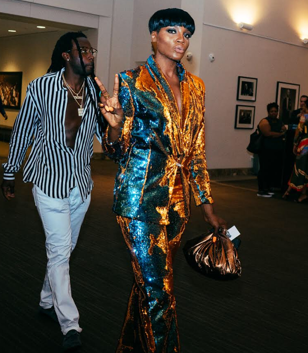 Seyi Shay Wore the Sparkliest Sequin Suit to the 2018 BMI Awards and She Looked AMAZING!