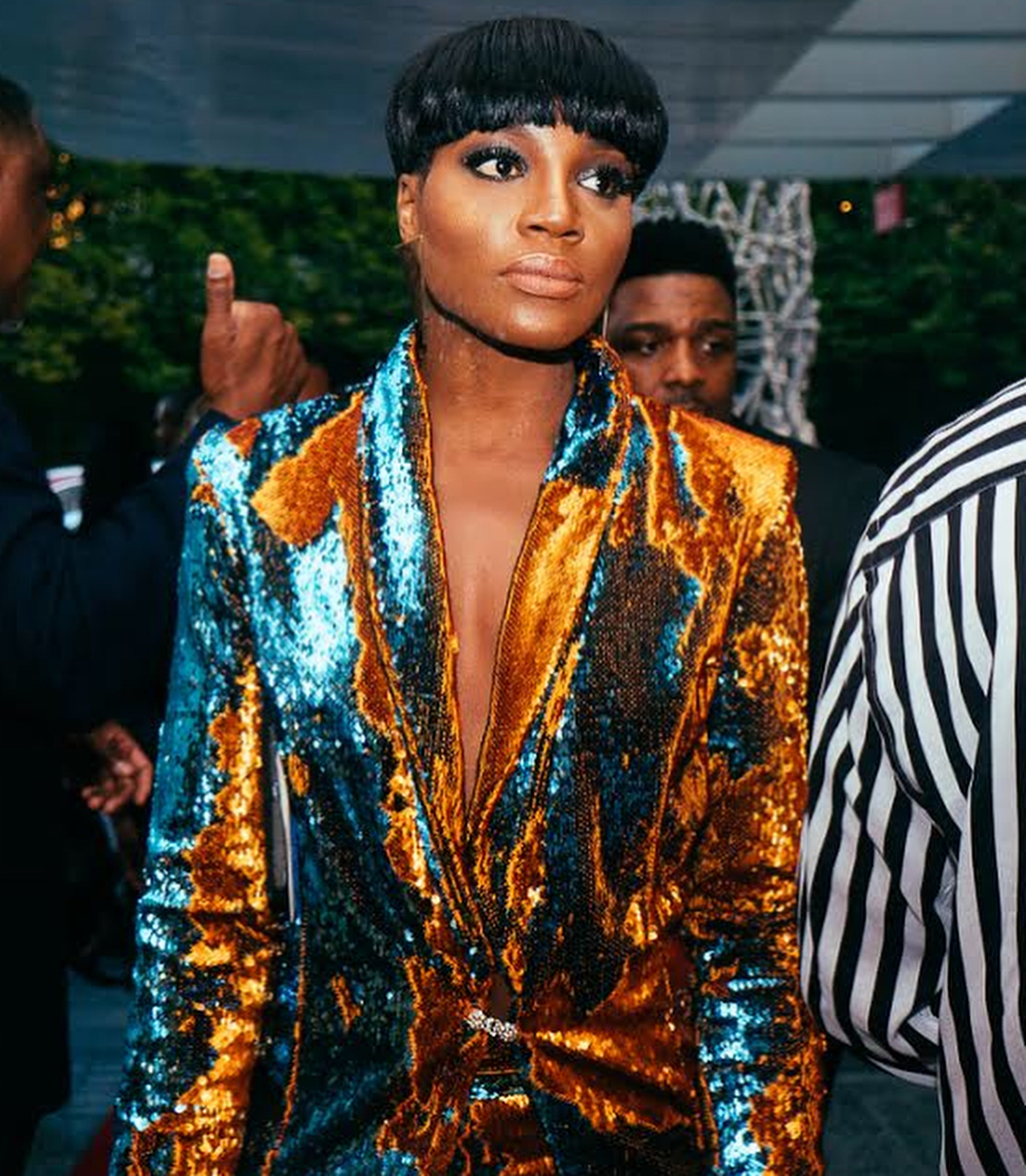 Seyi Shay Wore the Sparkliest Sequin Suit to the 2018 BMI Awards and She Looked AMAZING!