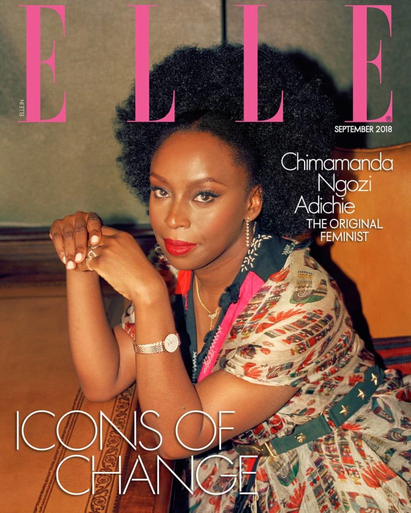 Chimamanda Ngozi Adichie's ELLE India Cover Photo Is Beauty Goals For Real BN Style