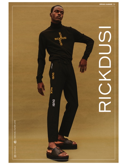 Rick Dusi Presents Spring/Summer 2019 Campaign –  “The Luxe Man”