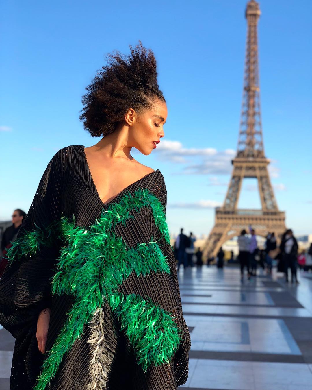 Tiffany Amber Presented A Proudly Made-in-Africa SS19 Collection at Paris Fashion Week!