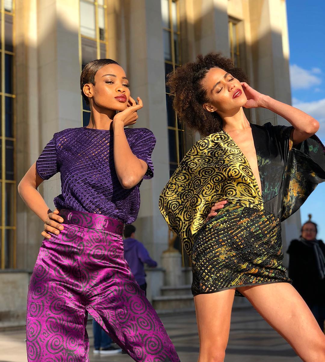 Tiffany Amber Presented A Proudly Made-in-Africa SS19 Collection at Paris Fashion Week!