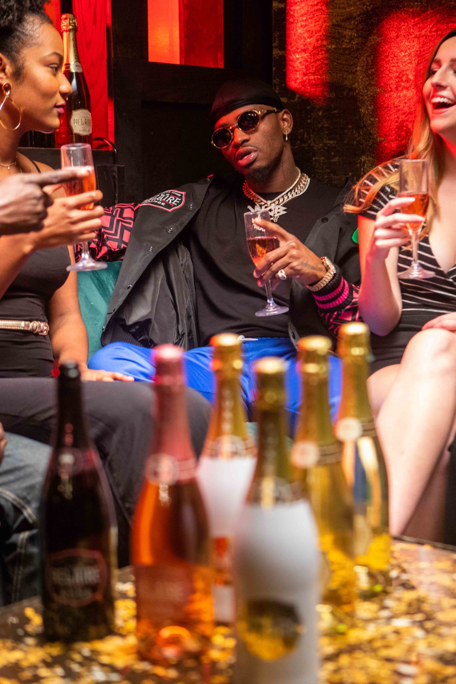 Exclusive: Behind the Scenes with Diamond Platnumz and Belaire