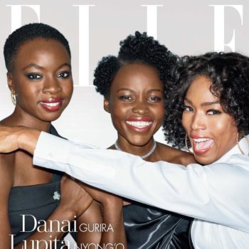 Lupita Nyong'O, Dania Gurira and Angela Bassett on Elle US Magazine