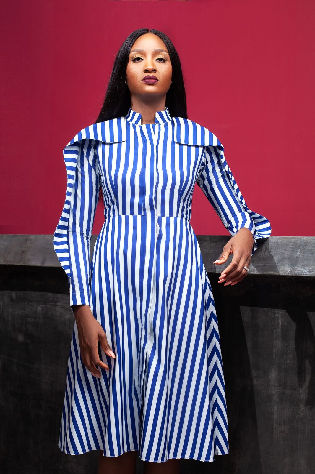 Powede Awujo Is The Perfect Muse For Lady Biba’s “Lady In Line” Campaign
