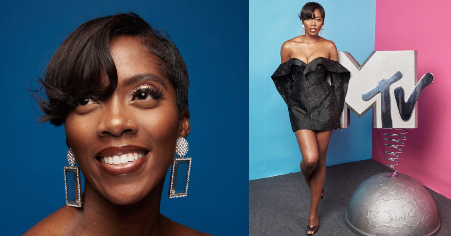 A Moment Please For Tiwa Savage's Winning Look At The 2018 MTV EMAs ...