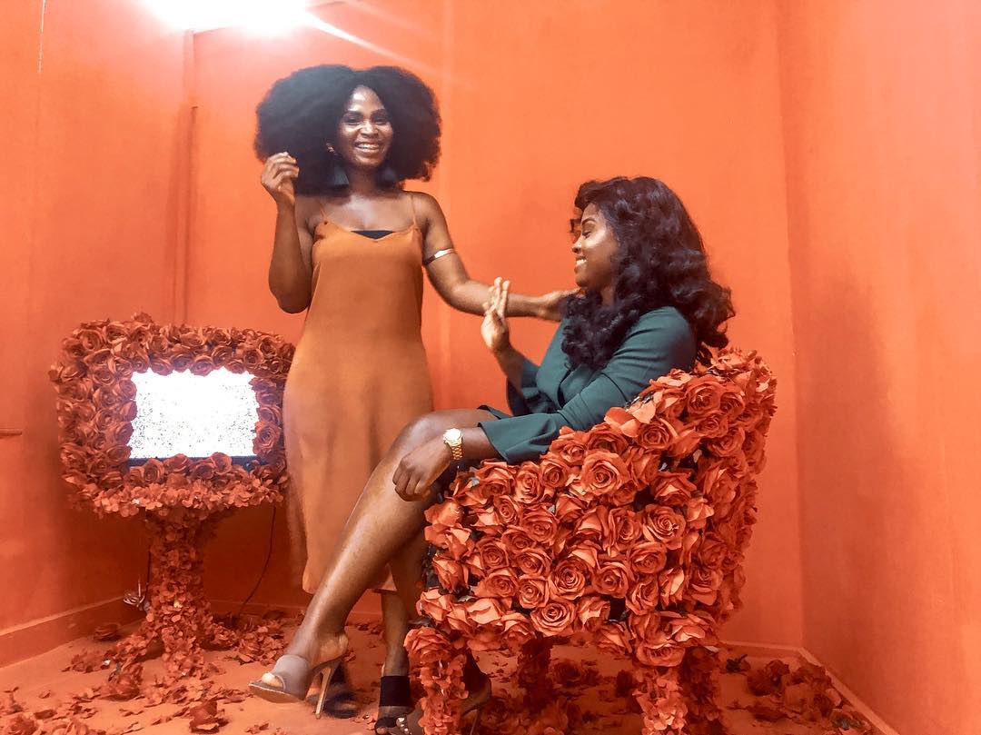 ICYMI: The Accra It-Crowd Came Out to Experience VForVanity’s Immersive Art Installation At Mhoseenu Design Studio