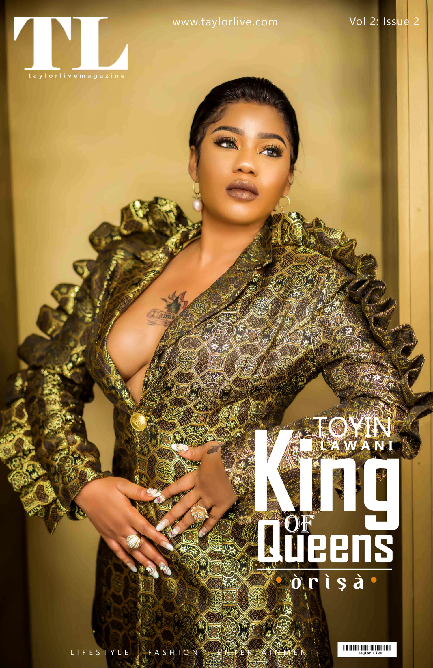 Toyin Lawani Is Fierce On The Cover Of Taylor Live Magazineâs Latest Issue!