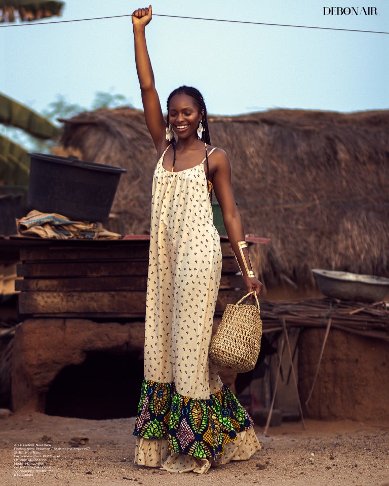 Mame Adjei is “Femme En Force” For Debonair Afrik’s Women Empowerment Issue