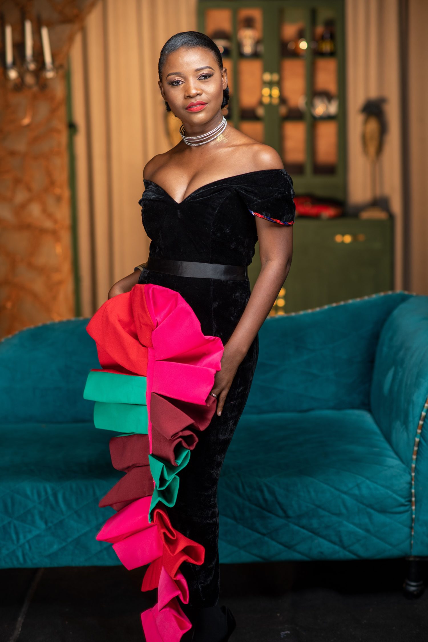 Kelechi Amadi-Obi’s Portrait Studio Captured Vintage Gatsby Glamour at the “Cold Feet” Movie Premiere